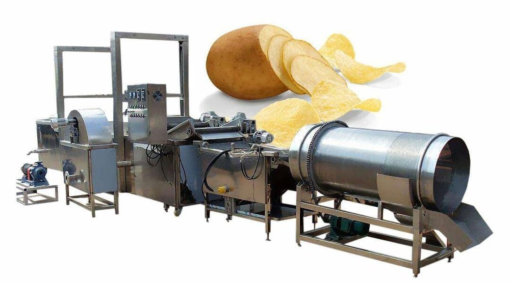 Stainless Steel Chips Making Machine, 10 HP, Capacity: 40 - 50 KG/Hour