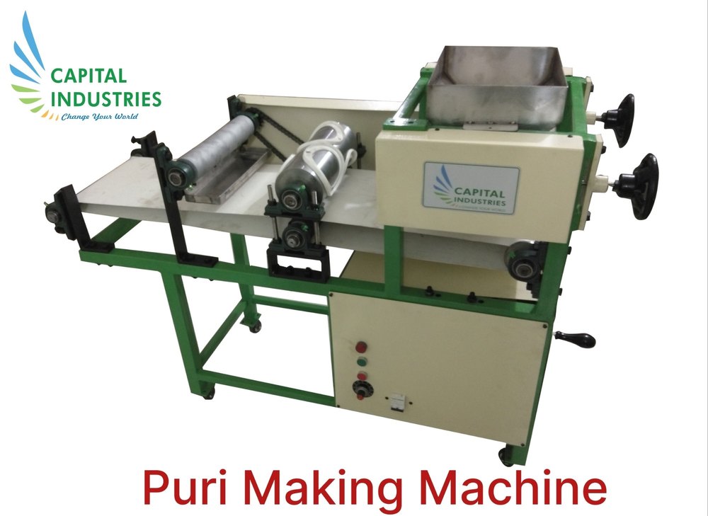 S.S-304 Poori Making Machine SPOM-10H for Industrial And Commercial