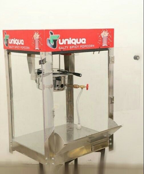Gas Battery Industrial Popcorn Machine