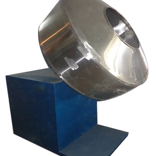 StainleSS Steel Automatic Coating Pan Flavor Mixer, Grade: SS 304, 48 Inch