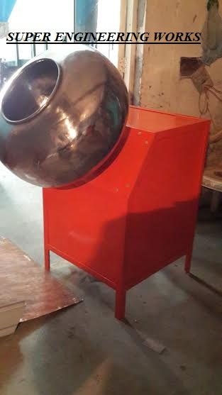 Semi-Automatic Flavor Coating Machine, 2 Kwh, SS 304