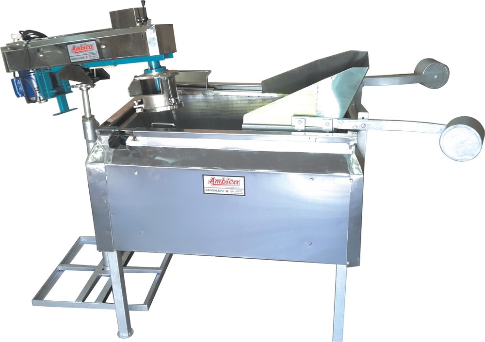 Ambica Ss Long Bulk Frying Pan with Automatic Burner