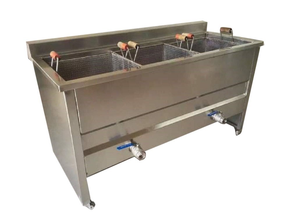 60Hz Three Phase French Fry Making Machine, Capacity: 450kg/Hour