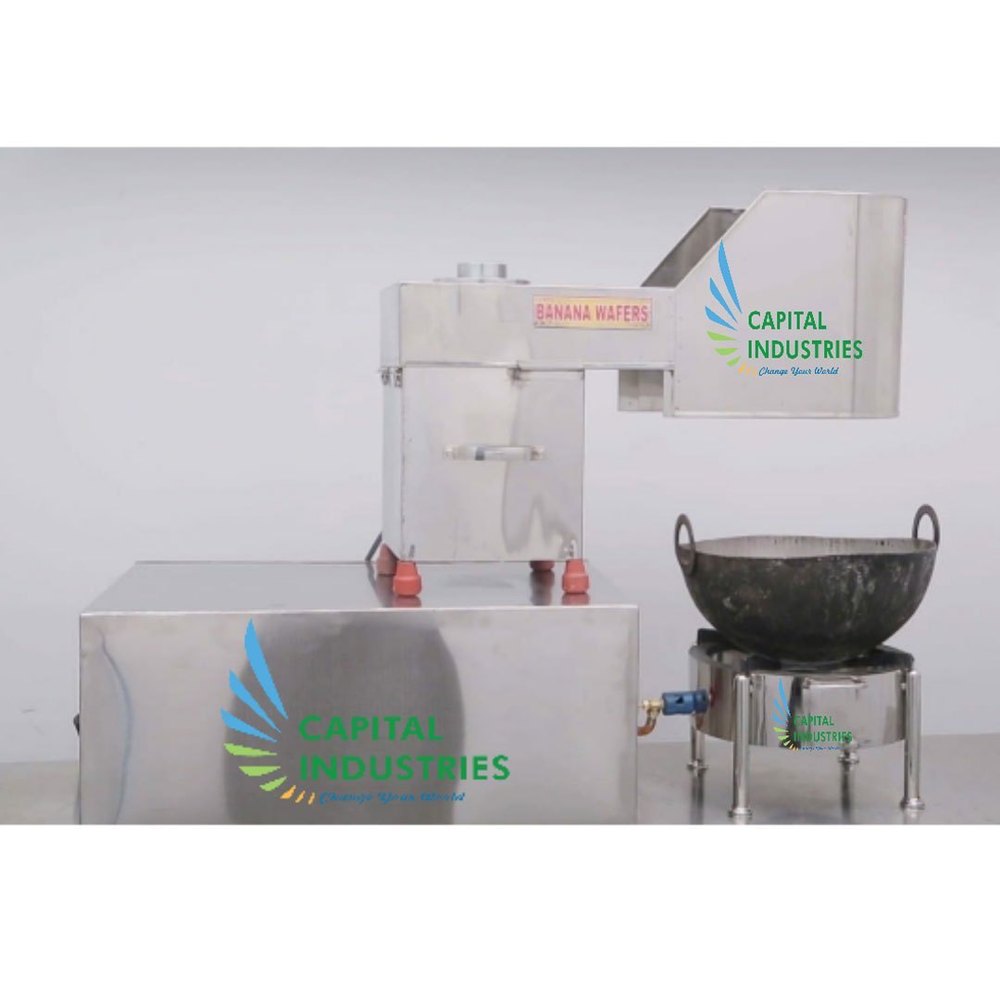 50-60 Hz Banana Wafer Machine, For Commercial