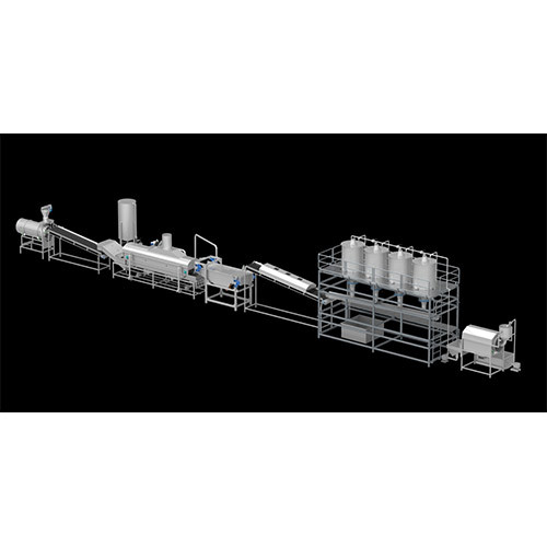 Automatic French Fries Production Line, Power: 15 kW