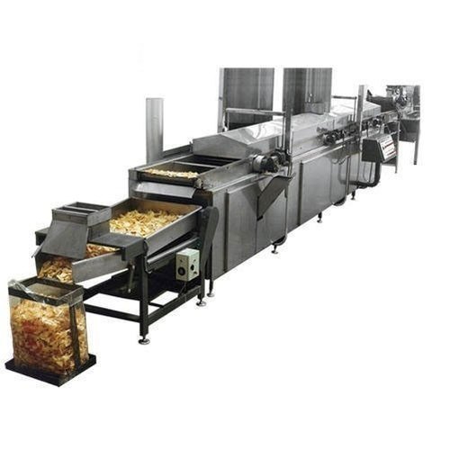 50hr Stainless Steel French Fries Production Line, For Commercial, Capacity: 100-1000kg/hr
