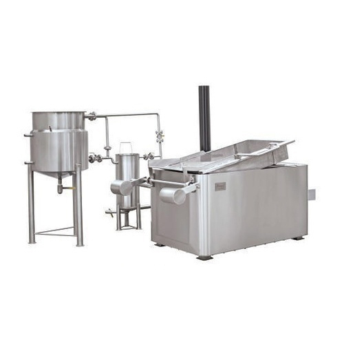 Stainless Steel Rectangular Fryer With Direct Heating