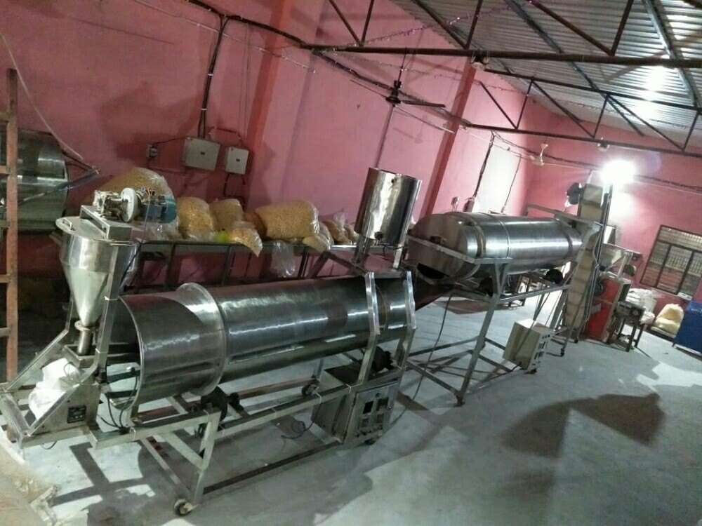 Snacks Three Phase Puff And Ring Making Extruder, 18 Kw