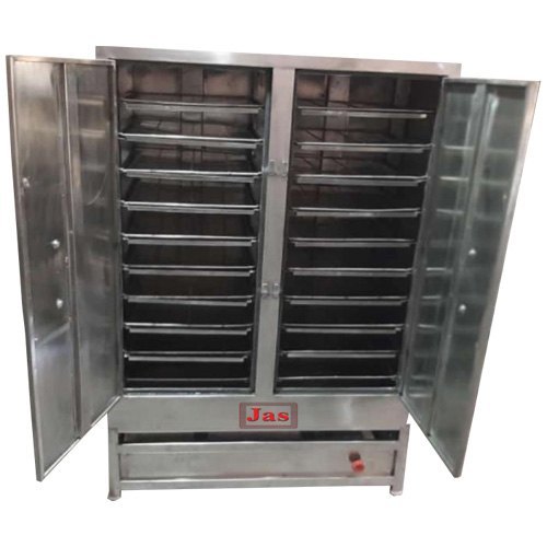 Jas Semi-Automatic Commercial Idli Cooker, For Hotel, 4-16 Plates