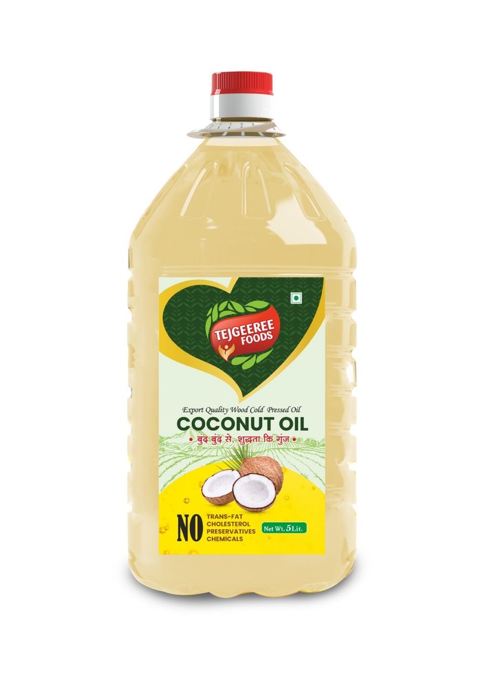 5L Wood Cold Pressed Coconut Oil