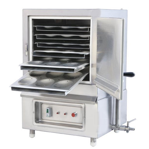 Stainless Steel Semi-Automatic Commercial Idli Box
