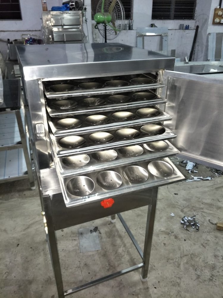 Stainless Steel Commercial Idli Steamer, For Hotel