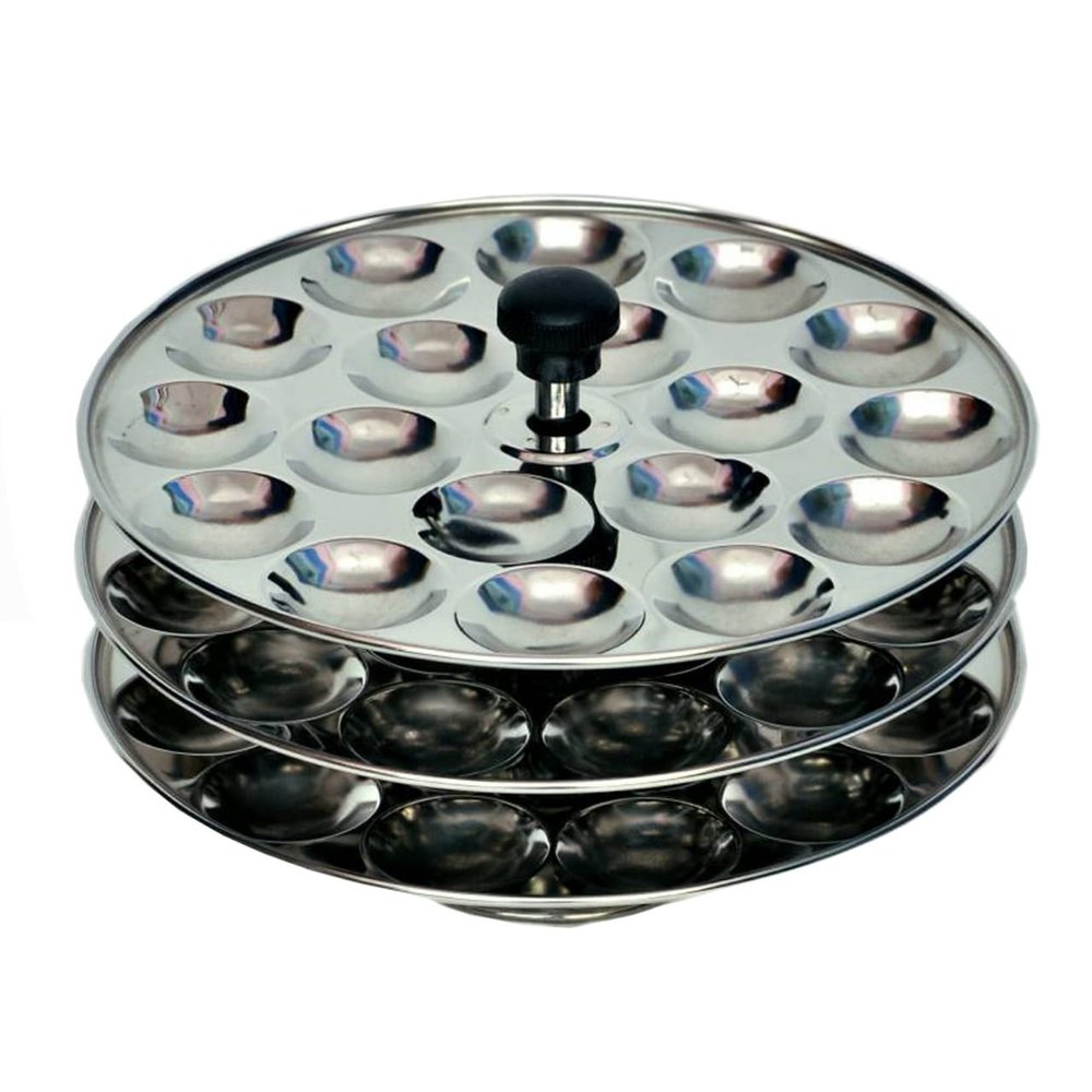 Shraddha Metal Manual Idli Stand Mini, For Home