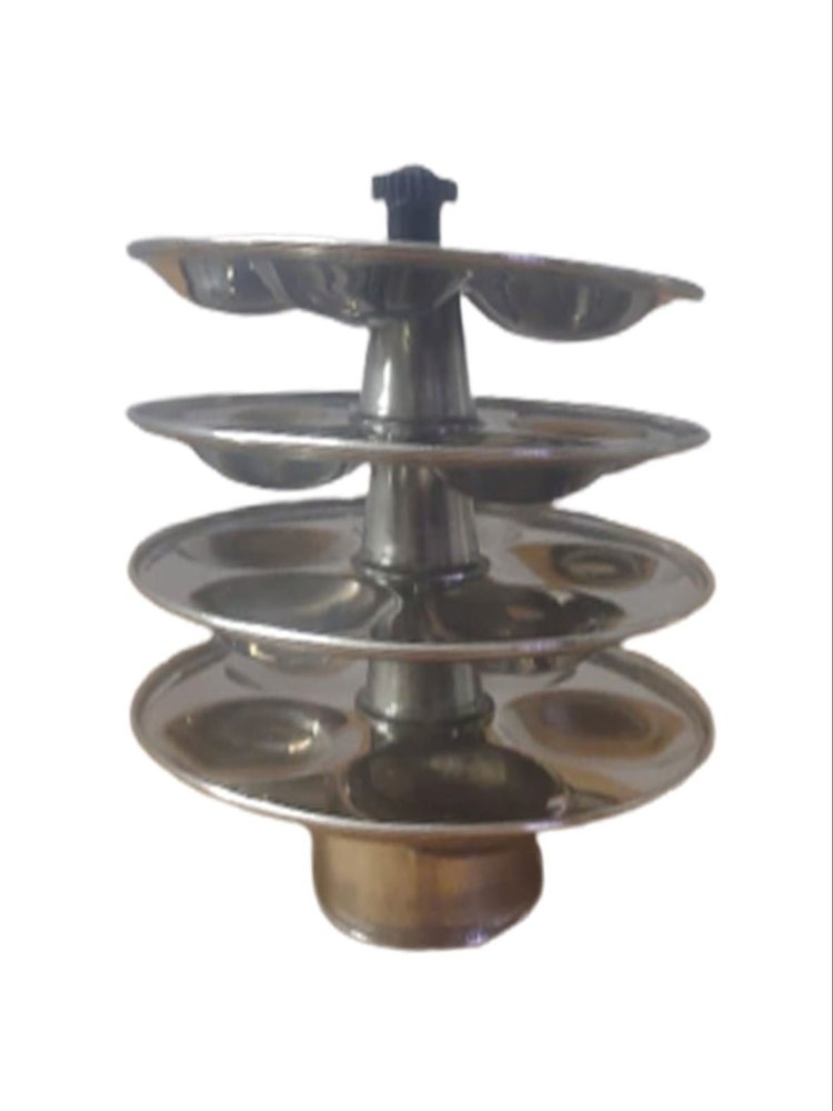 Silver Stainless Steel Idly Tray