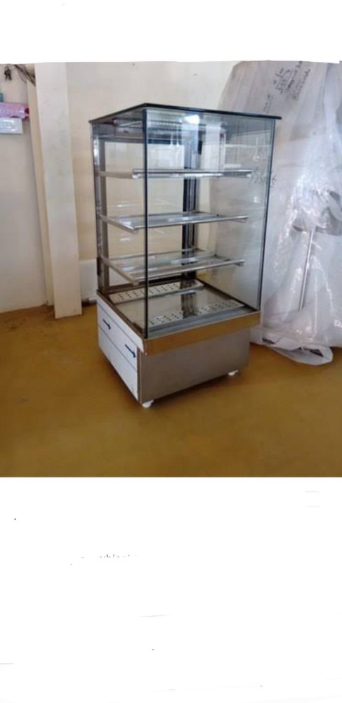 Single Fass Stainless Steel Display puff warmer, 1.5 kg Wat, Size/Dimension: 27x18+48 Ht