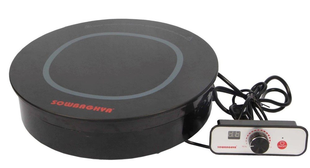 Commercial In-Built buffet Induction stove - 2500W - Remote & Round type
