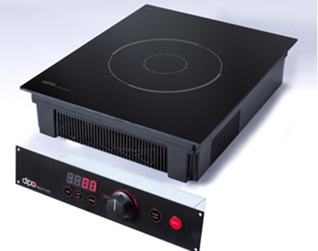 400W Black Drop-in Induction Warmer