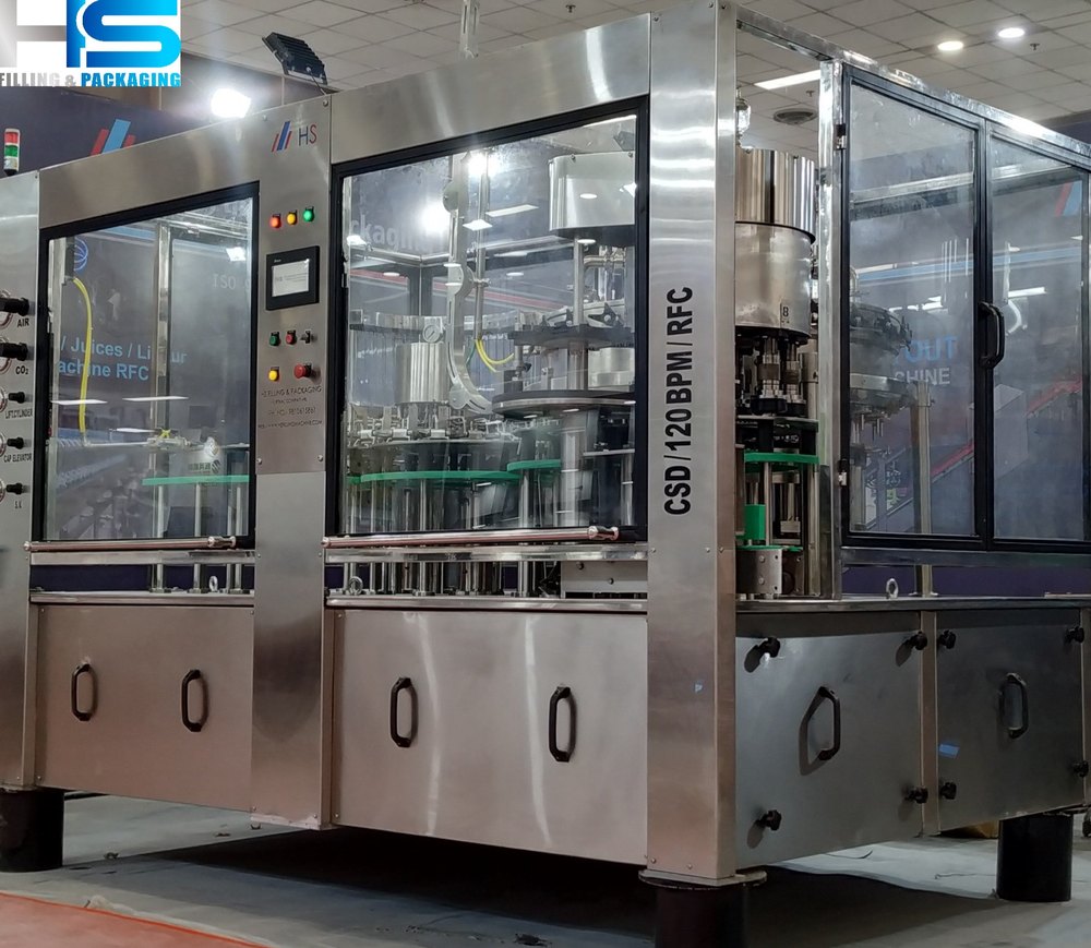 Carbonated Soft Drink Plant, For Industrial, Capacity: 90-120 Bpm