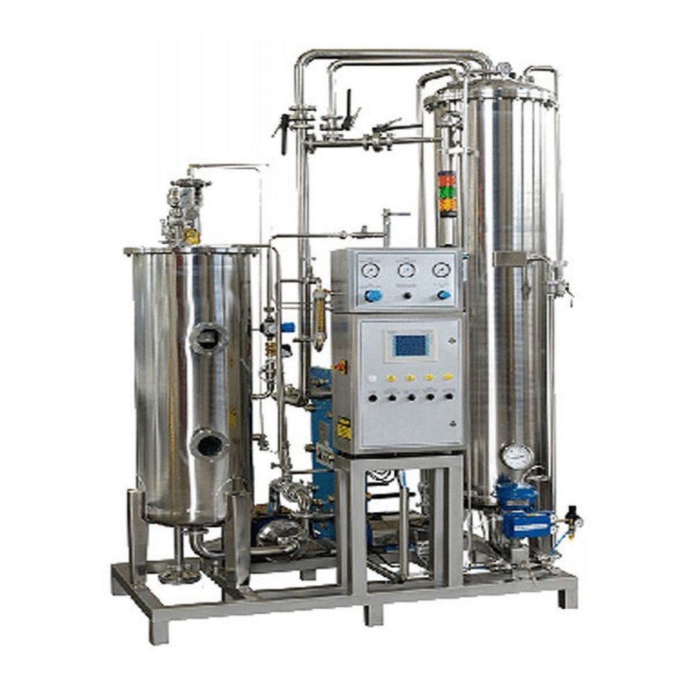 Automatic Carbonator (1500t02000) Soda Plant, For Csd Drink, Capacity: 1000 L/Hr