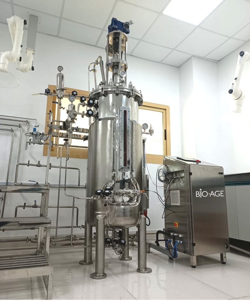 In-Situ Sterilizable Fermenter 10Ltrs Pune, Capacity: 200Ltrs