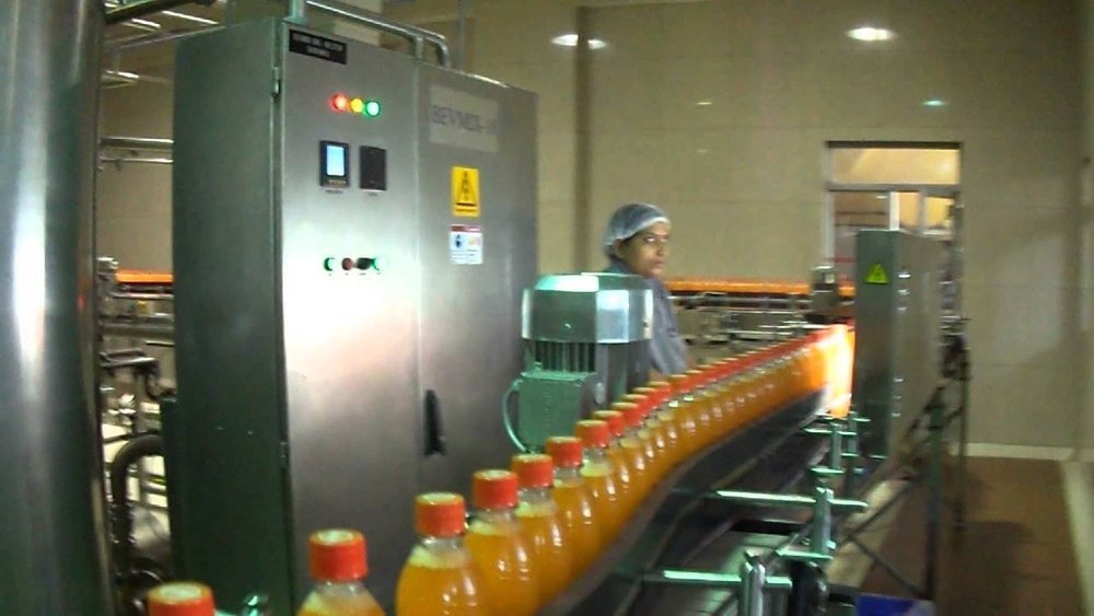 Automatic Ss 316 And Ss 314 L Juice Production Line, 3000 Bph For 200ml