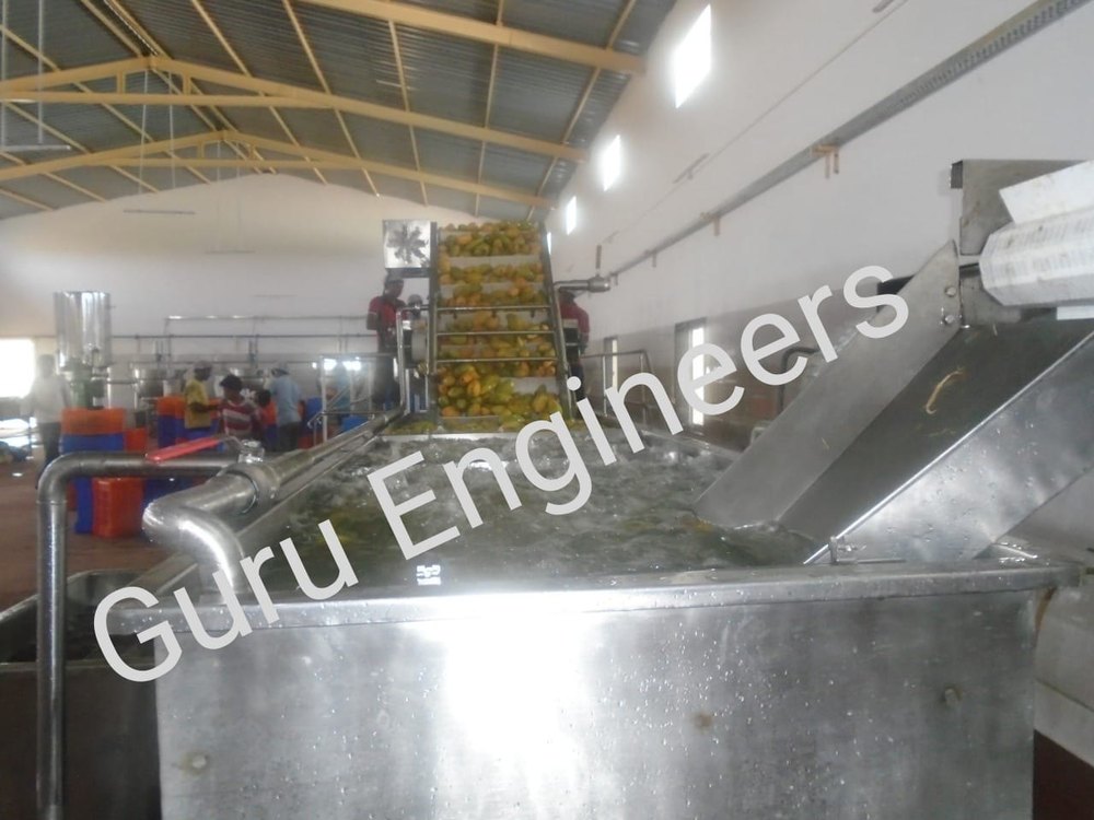 Automatic SS 304 Fruit Juice Processing Line