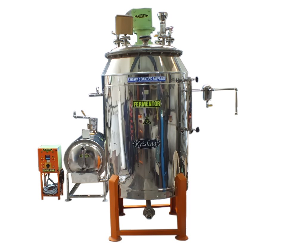 Stainless Steel Fermenter, 250 Liter