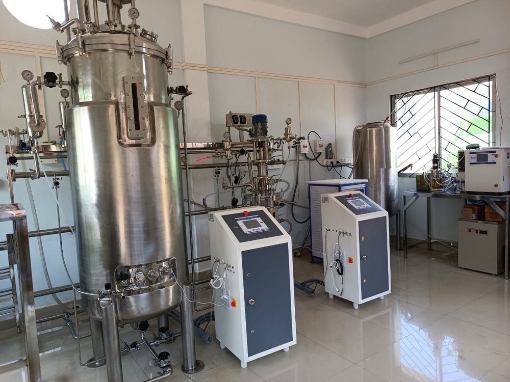 SS316L Stainless Steel Fermenter Vessels, Capacity: 200L