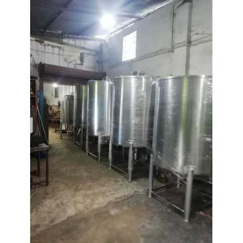 Online Synthetic Juice Processing Tanks, Capacity: 5000 L