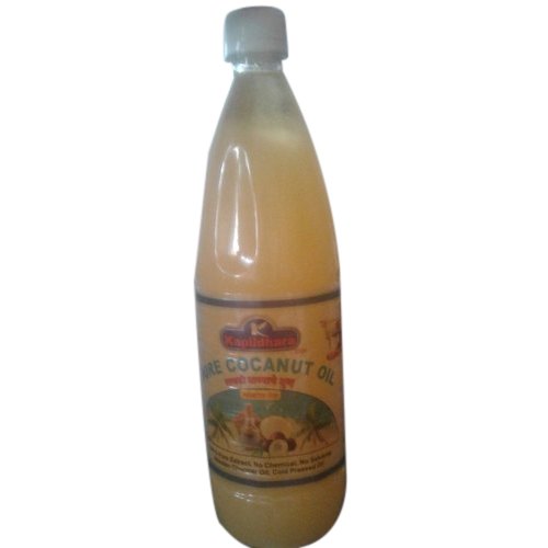 Kapildhara Organic Roasted Coconut Oil, Packaging Type: Plastic Bottle, Plastic Can