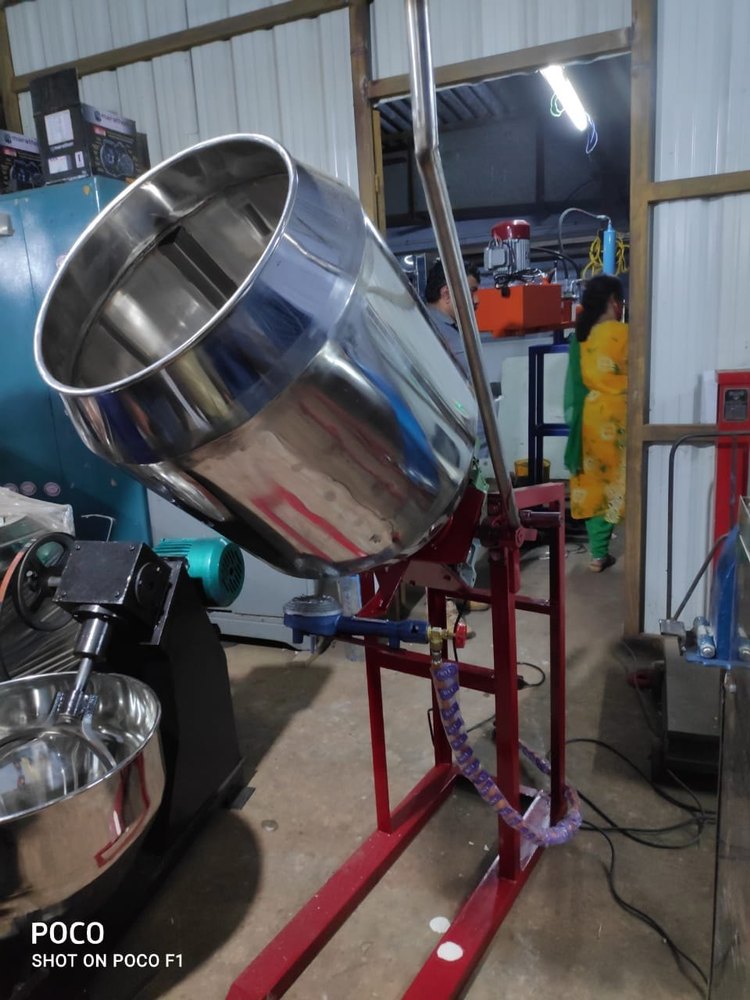 Grain Roasting Machine, Capacity: 25 Kg