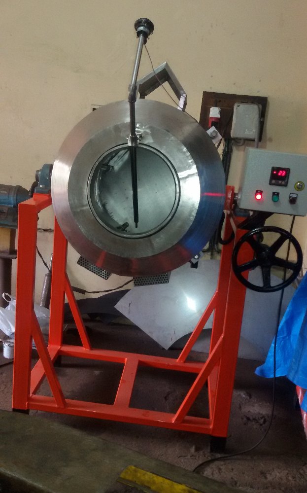 Grain Pan Roasting Machine