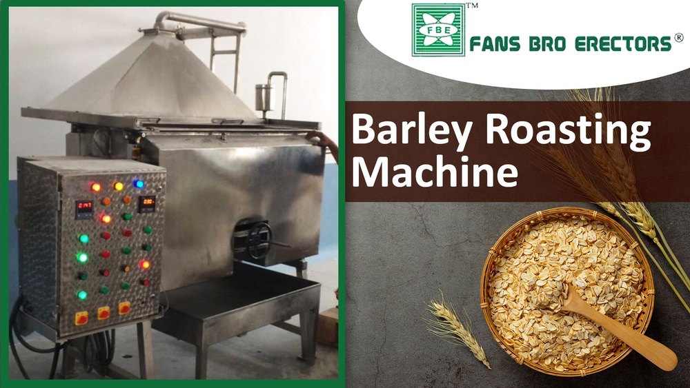 Barley Roasting Machine, For Industrial
