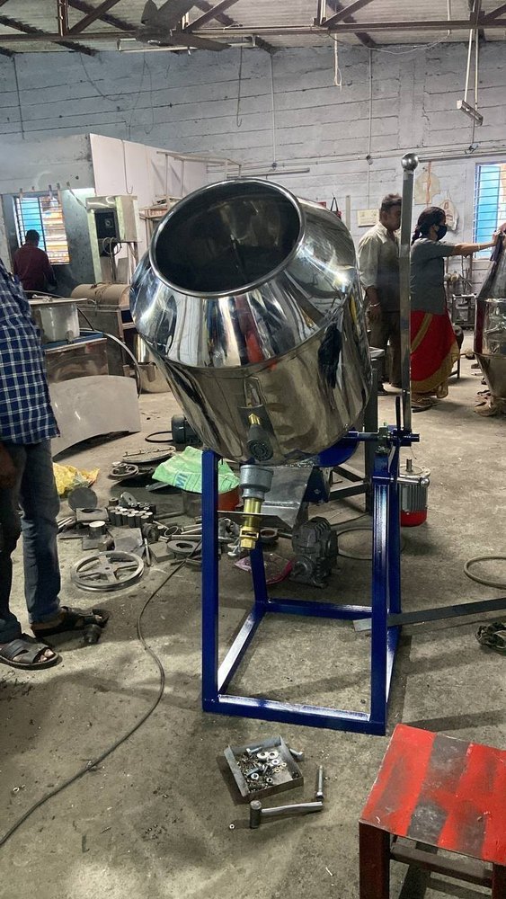 LPG 25kg Roasting Machine, For Industrial, 1/2 hp Motor