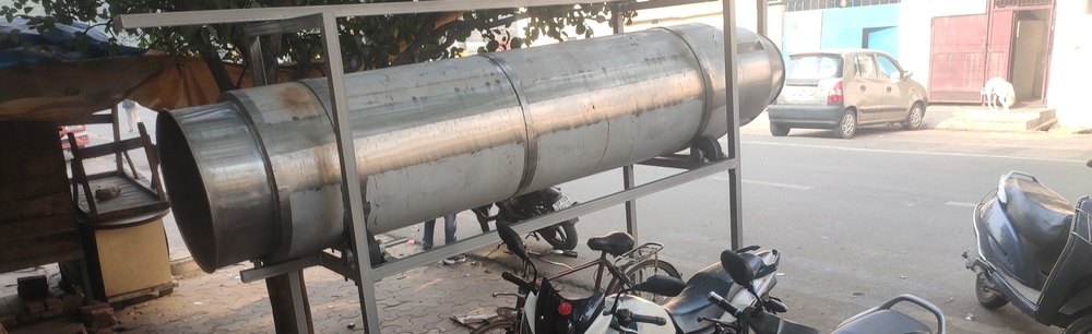 Electric Heater Rotary Drum Roaster, 18 kW, Capacity: 100 kg/ Hour