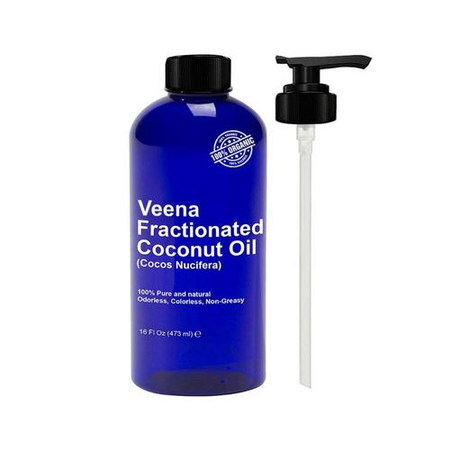 Veena Fractionated Coconut Oil, Packaging Type: Plastic Bottle