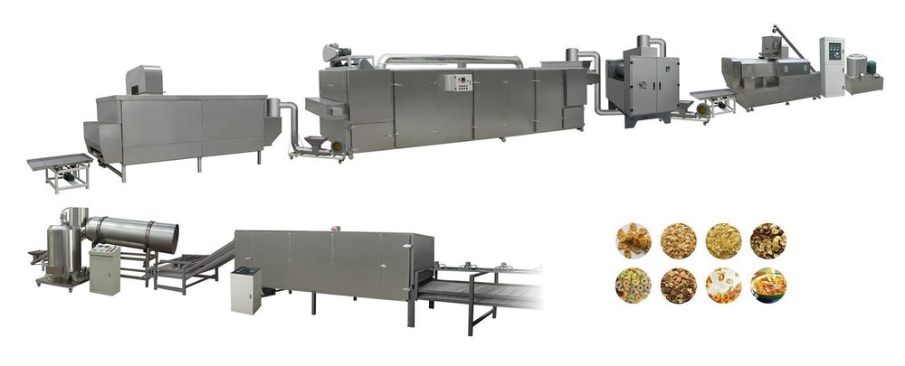 Grace Breakfast Cereal Corn Flakes Processing Line