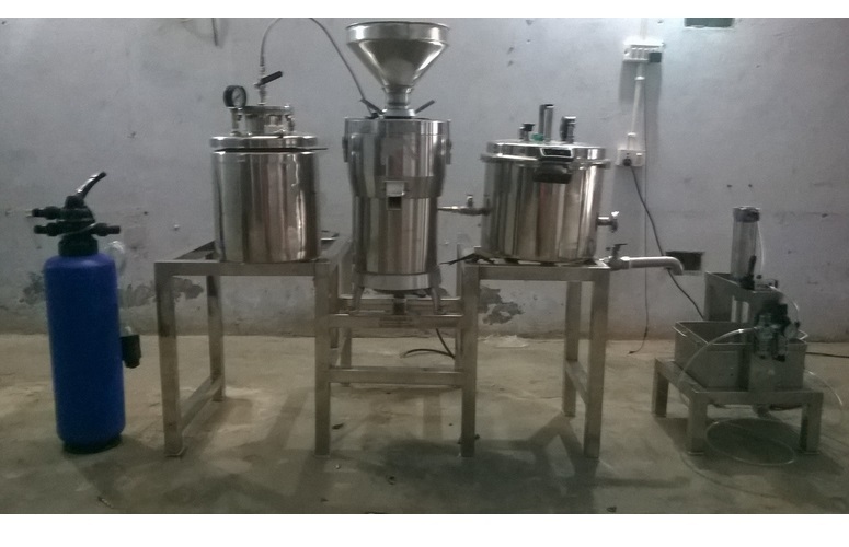 Ss Soya Milk Mini Processing Machine