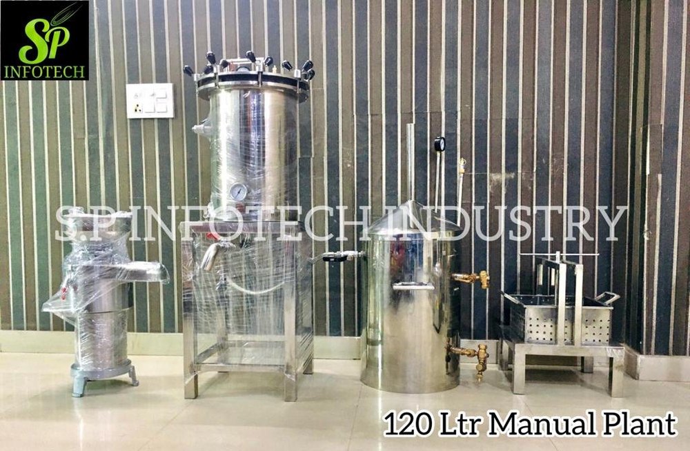 Stainless Steel 304 Soya Milk And Soya Paneer Making Machine, 3 X 7 X 5 Feet, Capacity: 120 Liter