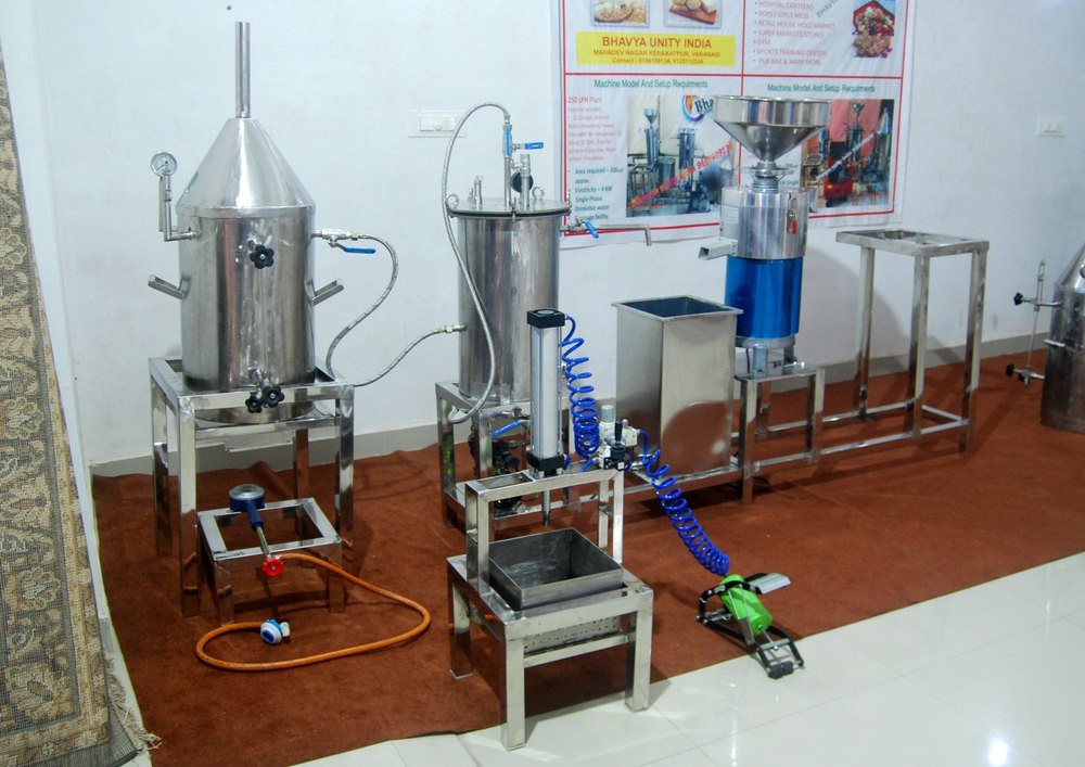 Automatic Soya Milk Tofu Plant And Machinery, 2K, Capacity: 250 Lph