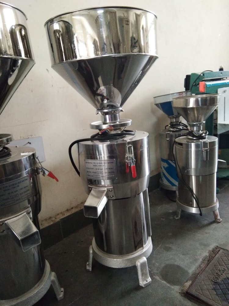 Alloy Body Soybean Grinder Machine, Capacity: 120 Ltr / Hr