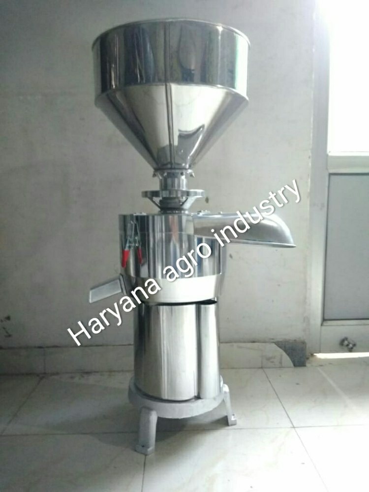 Stainless Steel Soya Milk Extractor, Capacity: 500 LPH