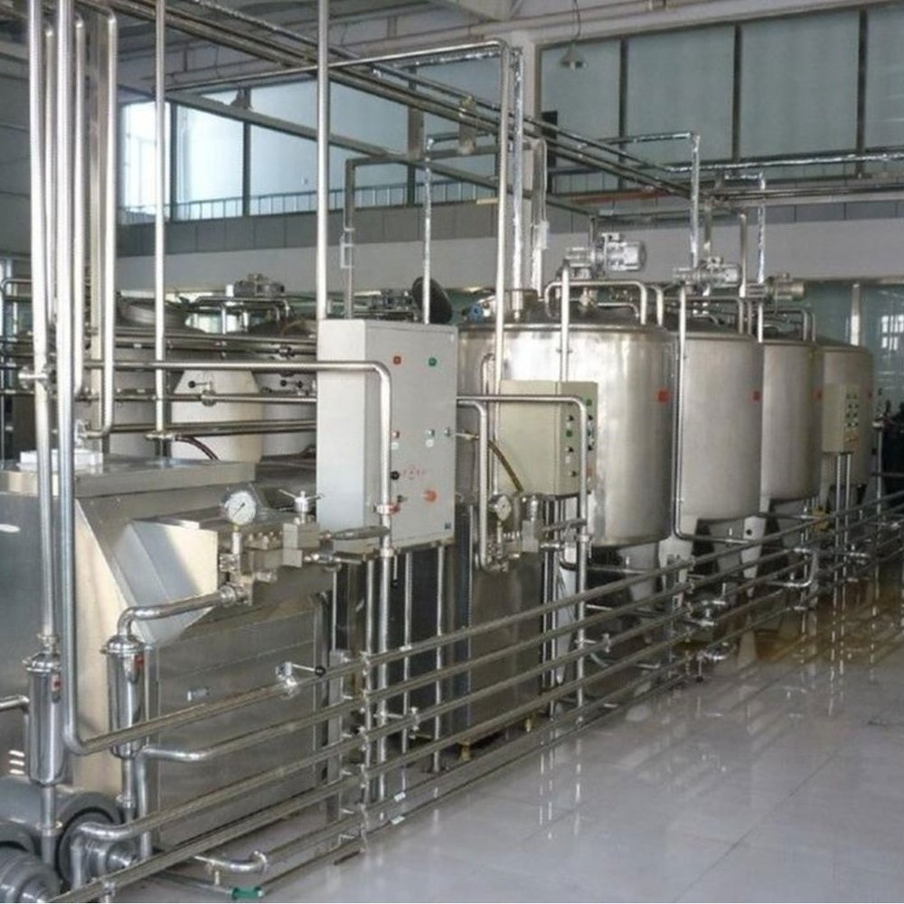 Stainless Steel Soya Bean Milk Plant, Capacity: 20 Tons Per Hour