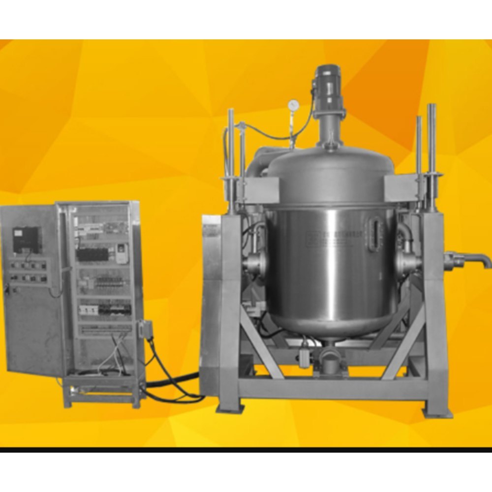 Fully Automatic Tilting Vacuum Frying Machine, 1200W, Capacity: 15kg/hour