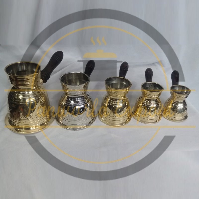 Brass Coffee Warmer, Capacity: 200 ml