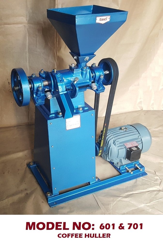 50 0r 60 Hz Coffee Huller, 601 & 701, Capacity: 100 Kgs / Hr