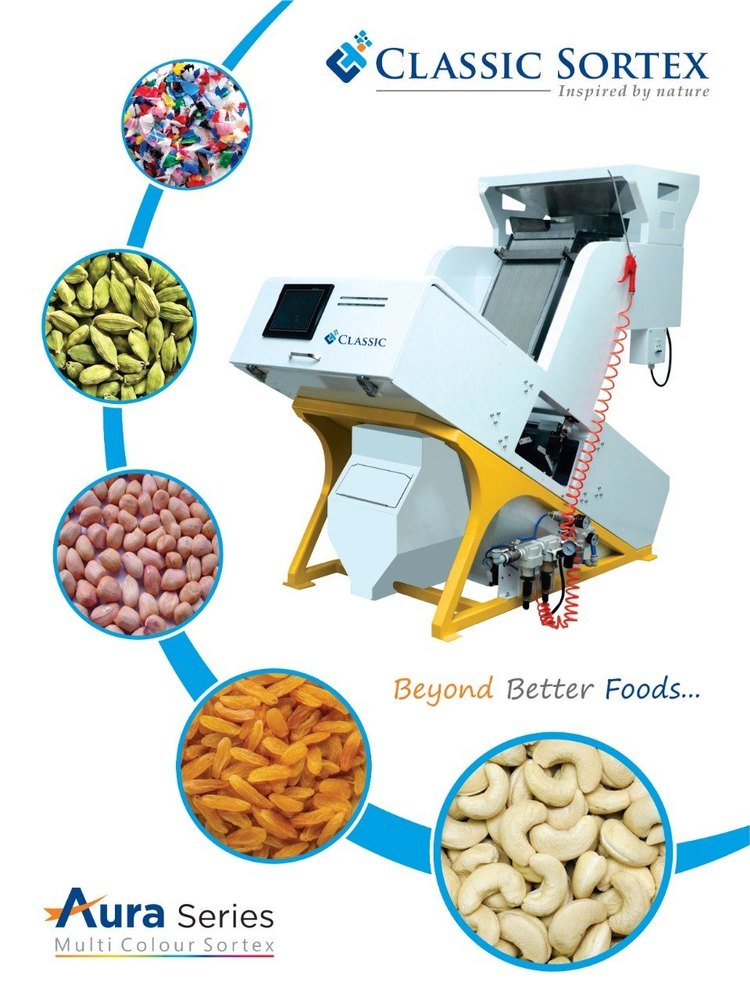 Coffee Bean Sorting Machine, Aura Classic 320, Capacity: 3 - 4 Tonn/Hr