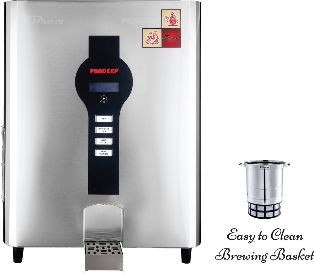 3000W Stainless Steel Karak Chai Brewer With Automatic Dispensing