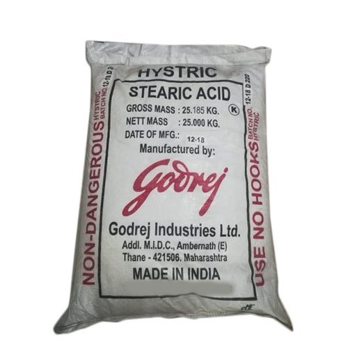Powder Godrej Hystric Stearic Acid, 25 Kg, Packaging Type: Bag
