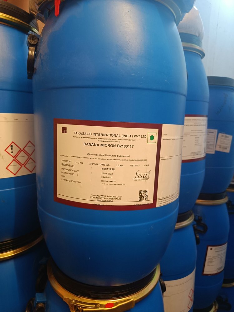 Takasago Banana Flavour Powder, For Food Flavor, Packaging Size: 16 Kg